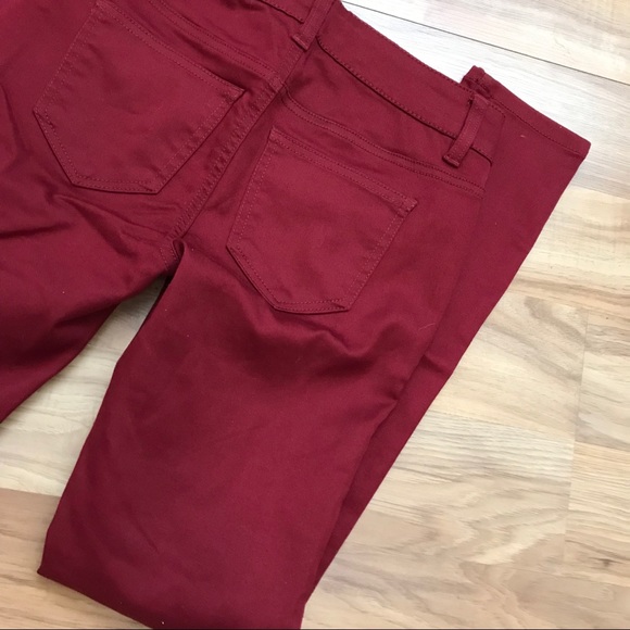 love, Fire Pants & Jumpsuits Nwot Womens Red Love Fire Skinny Pants